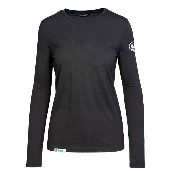 Image de Chandail manche longue poly/coton femme - NT15L