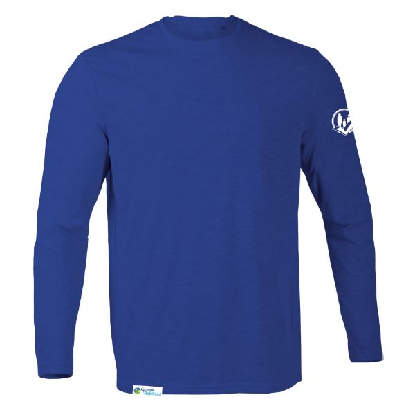 Image de Chandail manche longue poly/coton homme - SC63L